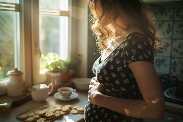 Ốm nghén là triệu chứng thường gặp của bà bầu.